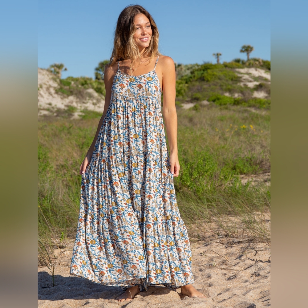 Natural Life Madi Long Slip Dress - NWOT!